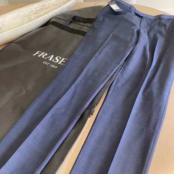 Ted Baker Navy Mens Suit Pants Size 32 - Picture 3 of 6